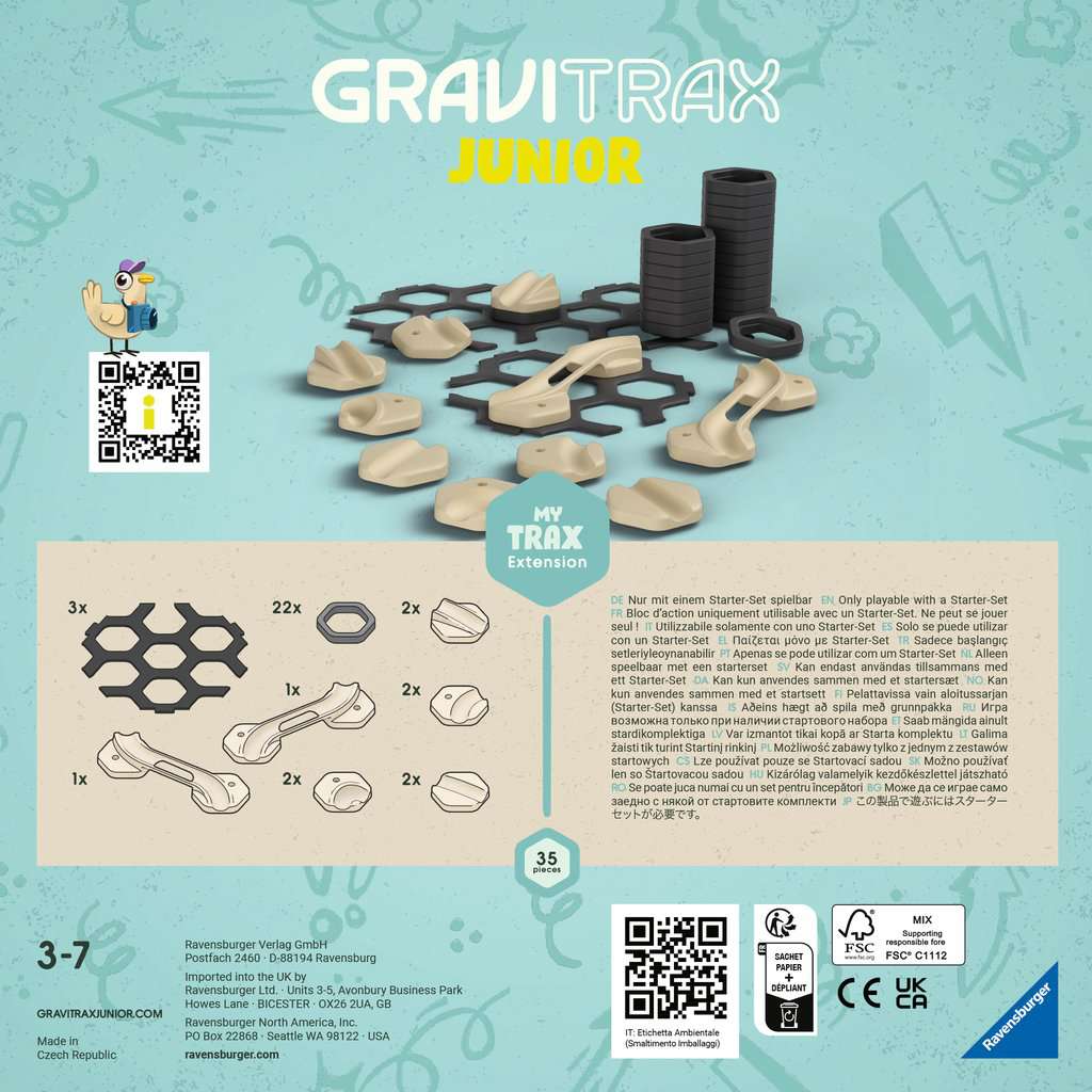 Ravensburger | GraviTrax Junior Extension Trax