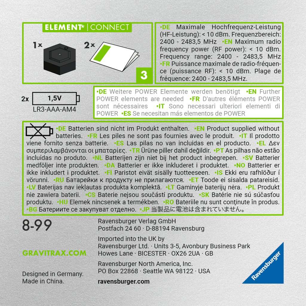 Ravensburger | GraviTrax POWER Element Connect