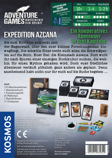 KOSMOS | Adventure Games - Expedition Azcana