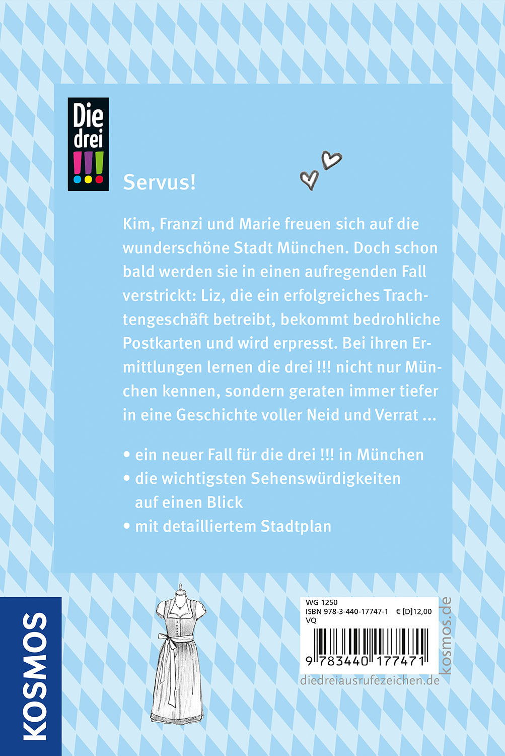 KOSMOS | Die drei !!! Reisekrimi Betrug Brezn München