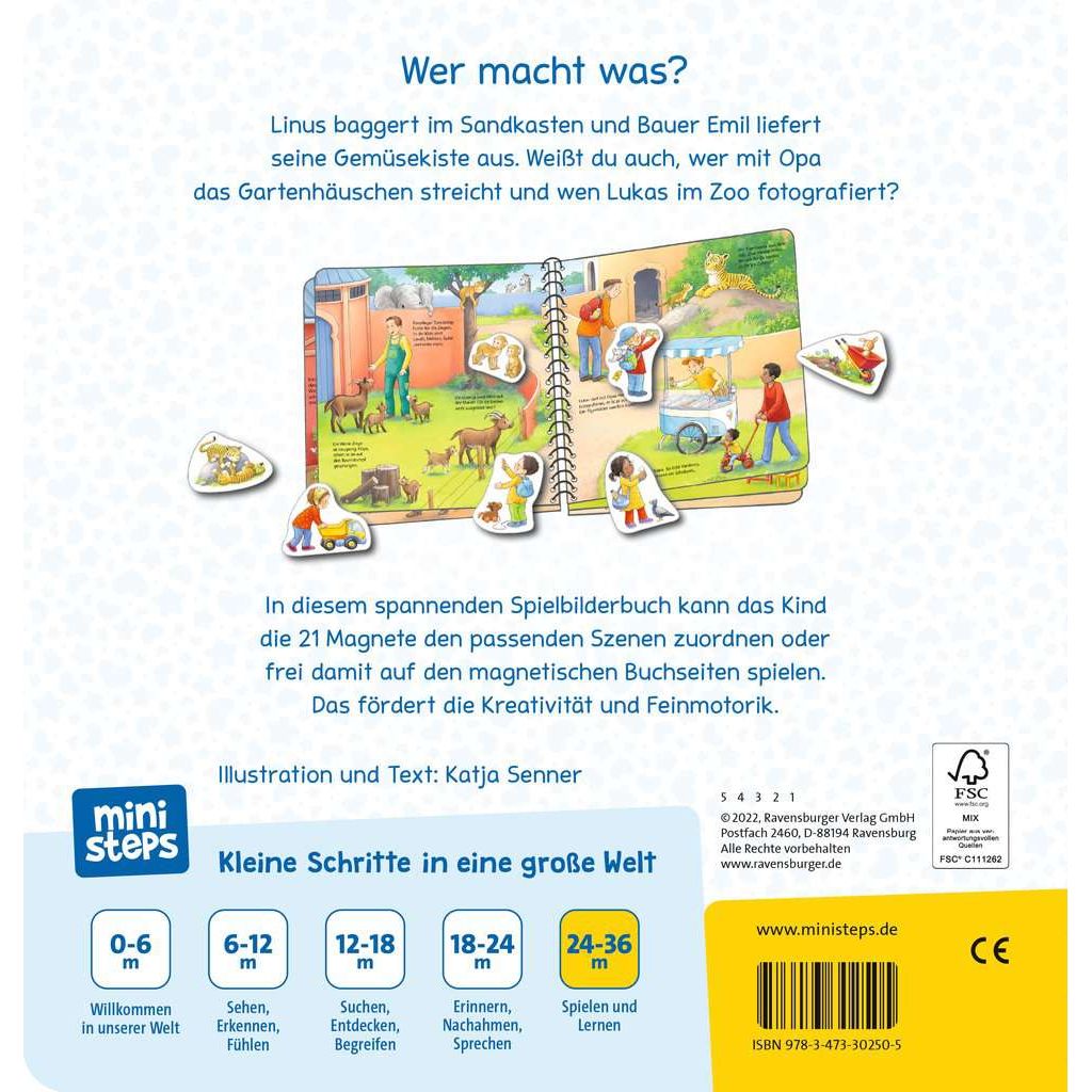 Ravensburger | ministeps: Wer macht was?