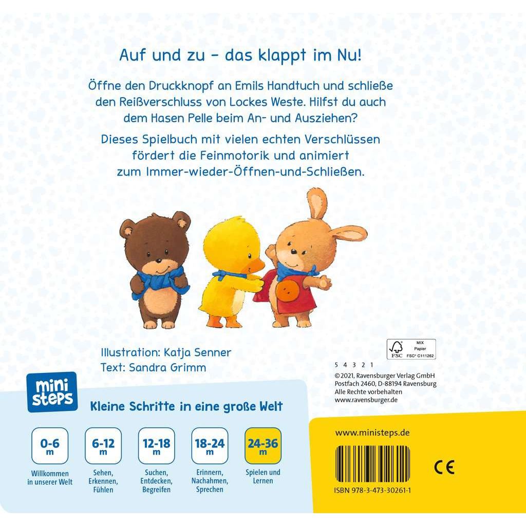 Ravensburger | ministeps: Knopf auf, Knopf zu