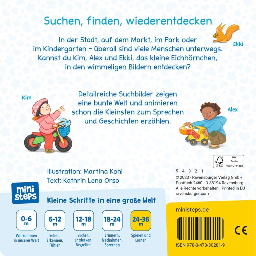 Ravensburger | ministeps: Meine Welt ist kunterbunt
