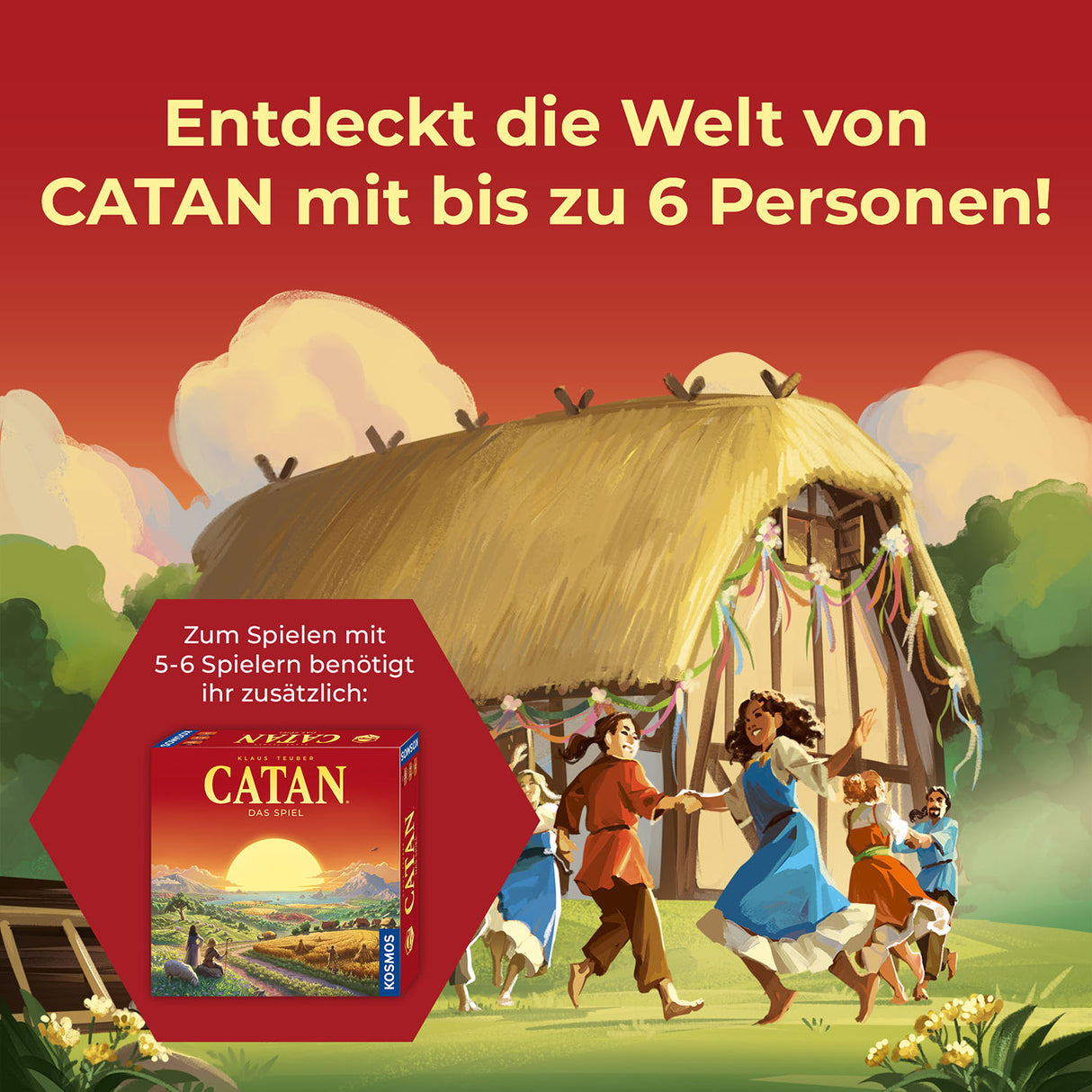KOSMOS | CATAN - Das Spiel - Erweiterung für 5/6 Spieler