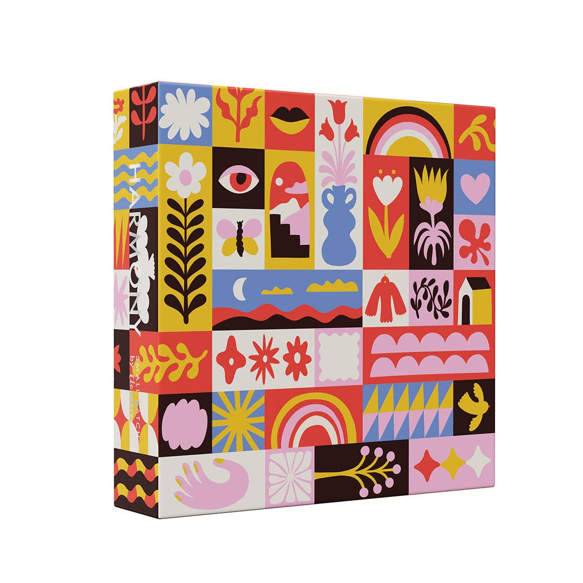 Cloudberries Harmony 1000-Teile-Puzzle mit buntem, geometrischem Muster-Design