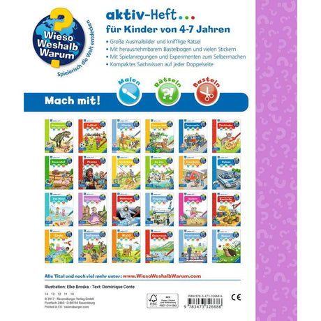Ravensburger | Wieso? Weshalb? Warum? aktiv-Heft: Prinzessinnen