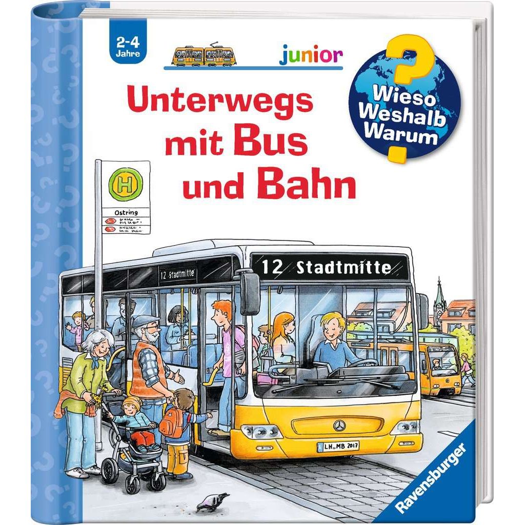 Ravensburger | Wieso? Weshalb? Warum? junior, Band 63: Unterwegs mit Bus und Bahn