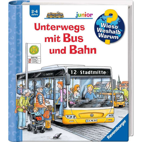 Ravensburger | Wieso? Weshalb? Warum? junior, Band 63: Unterwegs mit Bus und Bahn