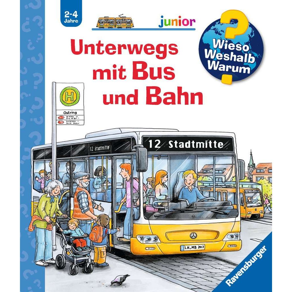 Ravensburger | Wieso? Weshalb? Warum? junior, Band 63: Unterwegs mit Bus und Bahn
