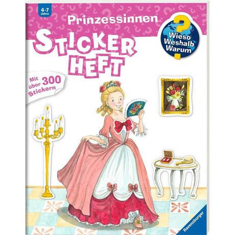 Ravensburger | Wieso? Weshalb? Warum? Stickerheft: Prinzessinnen