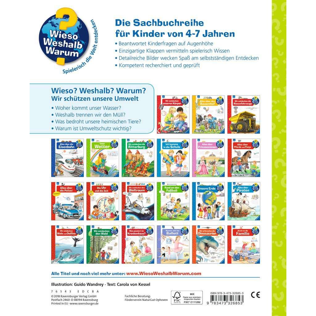 Ravensburger | Wieso? Weshalb? Warum?, Band 67: Wir schützen unsere Umwelt