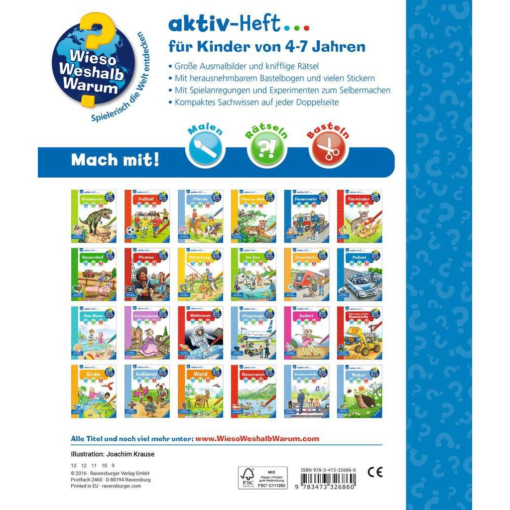 Ravensburger | Wieso? Weshalb? Warum? aktiv-Heft: Polizei