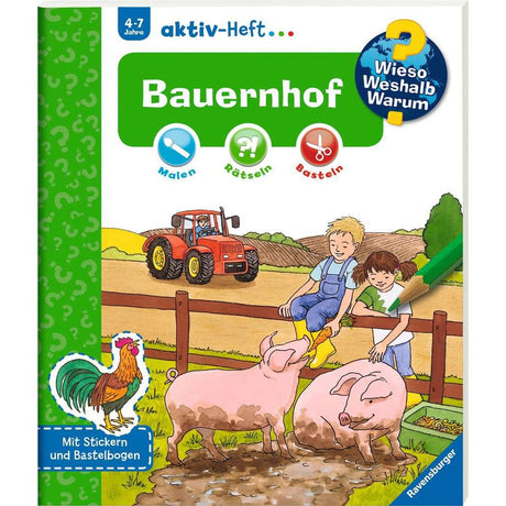 Ravensburger | Wieso? Weshalb? Warum? aktiv-Heft: Bauernhof