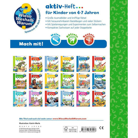 Ravensburger | Wieso? Weshalb? Warum? aktiv-Heft: Bauernhof