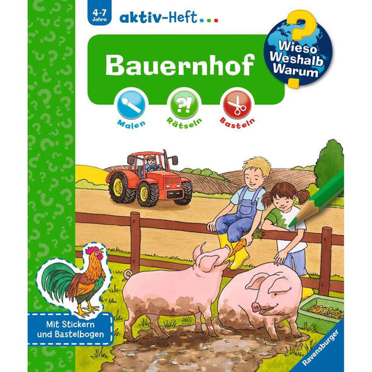 Ravensburger | Wieso? Weshalb? Warum? aktiv-Heft: Bauernhof