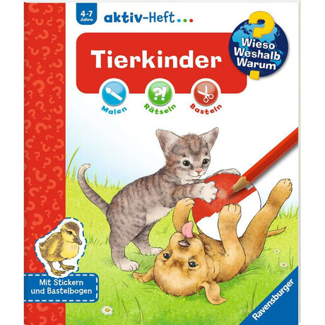 Ravensburger | Wieso? Weshalb? Warum? aktiv-Heft: Tierkinder