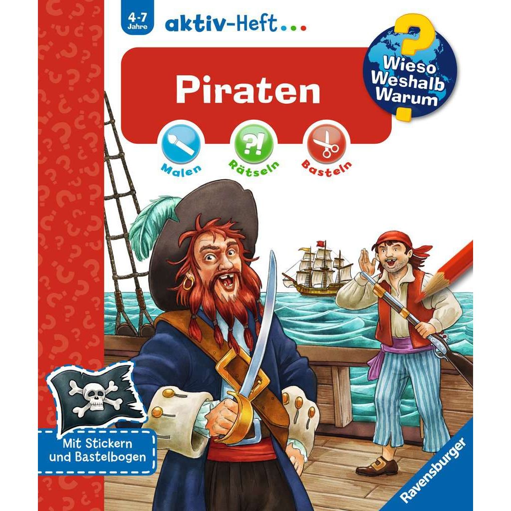 Ravensburger | Wieso? Weshalb? Warum? aktiv-Heft: Piraten