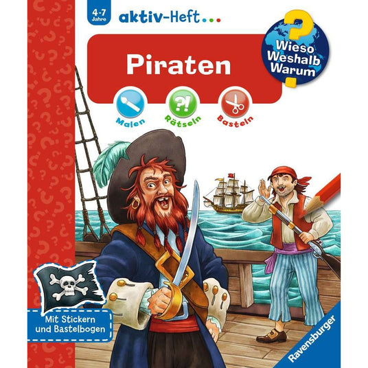 Ravensburger | Wieso? Weshalb? Warum? aktiv-Heft: Piraten