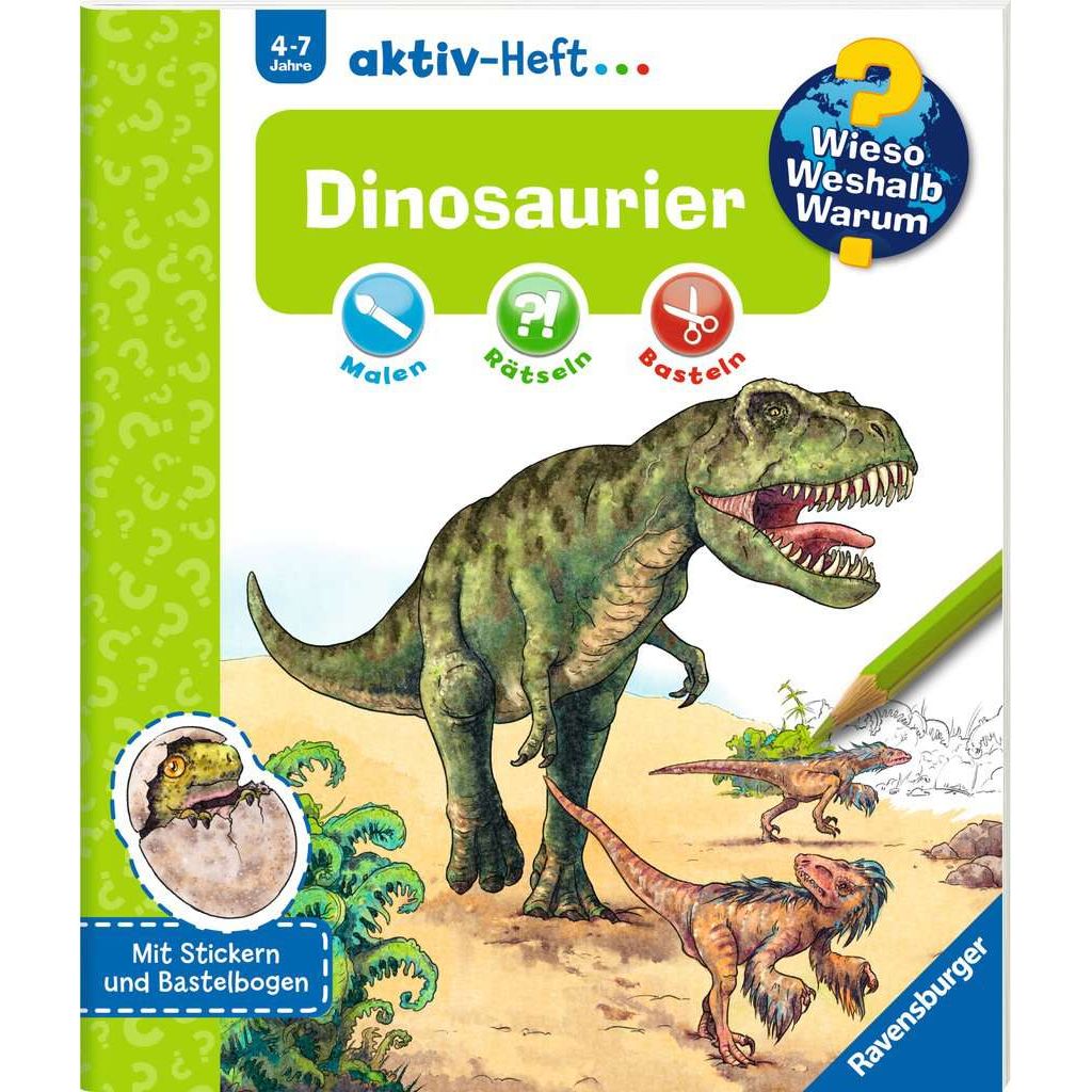 Ravensburger | Wieso? Weshalb? Warum? aktiv-Heft: Dinosaurier