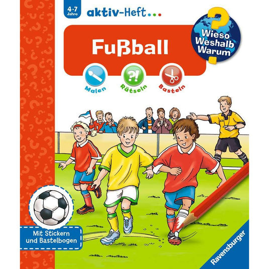 Ravensburger | Wieso? Weshalb? Warum? aktiv-Heft: Fußball