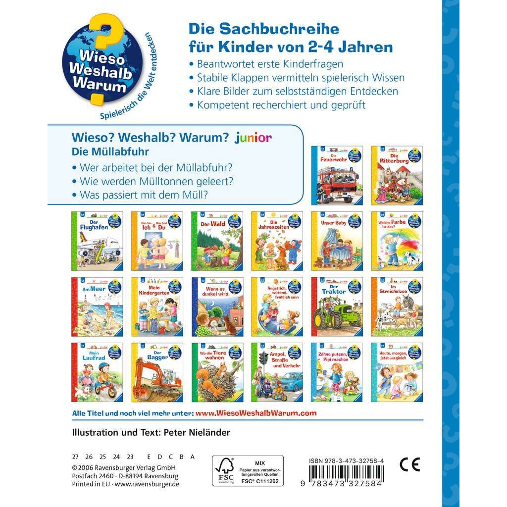 Ravensburger | Wieso? Weshalb? Warum? junior, Band 16: Die Müllabfuhr