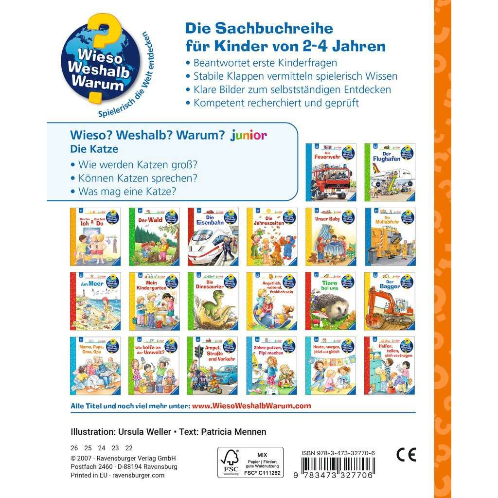 Ravensburger | Wieso? Weshalb? Warum? junior, Band 21: Die Katze