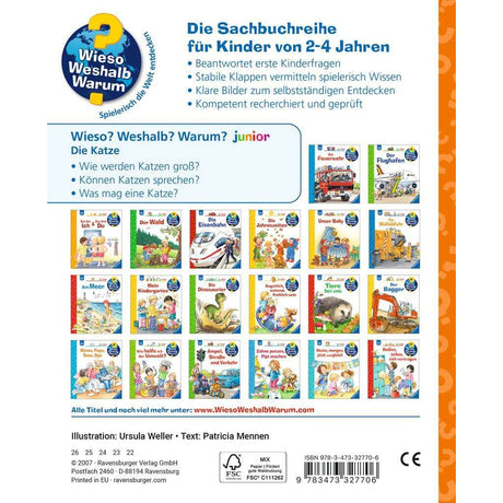 Ravensburger | Wieso? Weshalb? Warum? junior, Band 21: Die Katze
