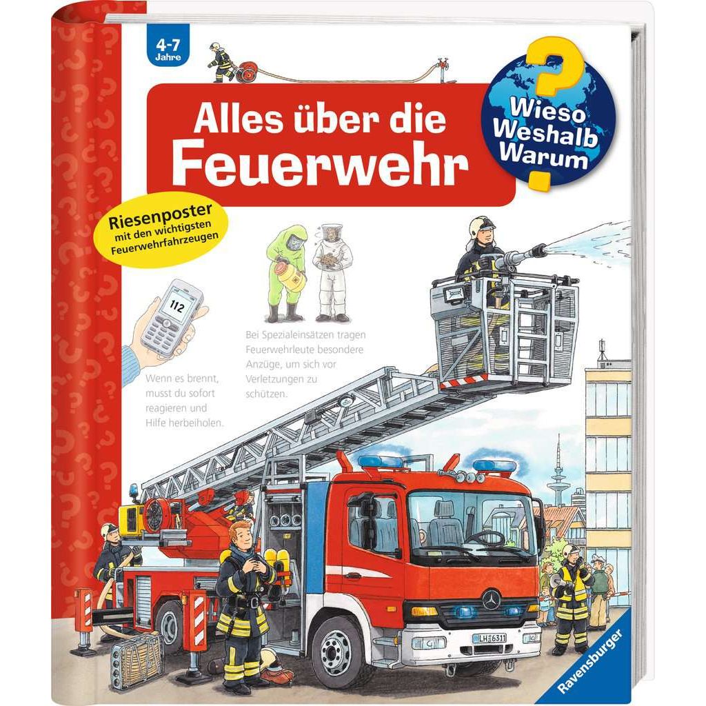 Ravensburger | Wieso? Weshalb? Warum?, Band 2: Alles über die Feuerwehr