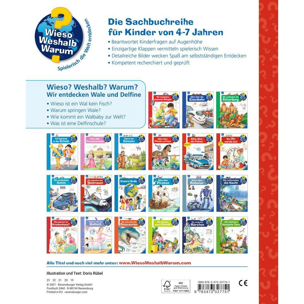 Ravensburger | Wieso? Weshalb? Warum?, Band 41: Wir entdecken Wale und Delfine