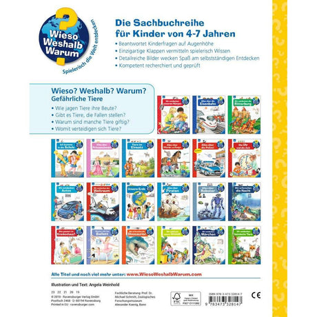 Ravensburger | Wieso? Weshalb? Warum?, Band 49: Gefährliche Tiere