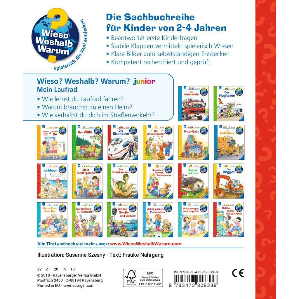 Ravensburger | Wieso? Weshalb? Warum? junior, Band 37: Mein Laufrad