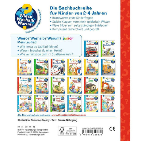 Ravensburger | Wieso? Weshalb? Warum? junior, Band 37: Mein Laufrad