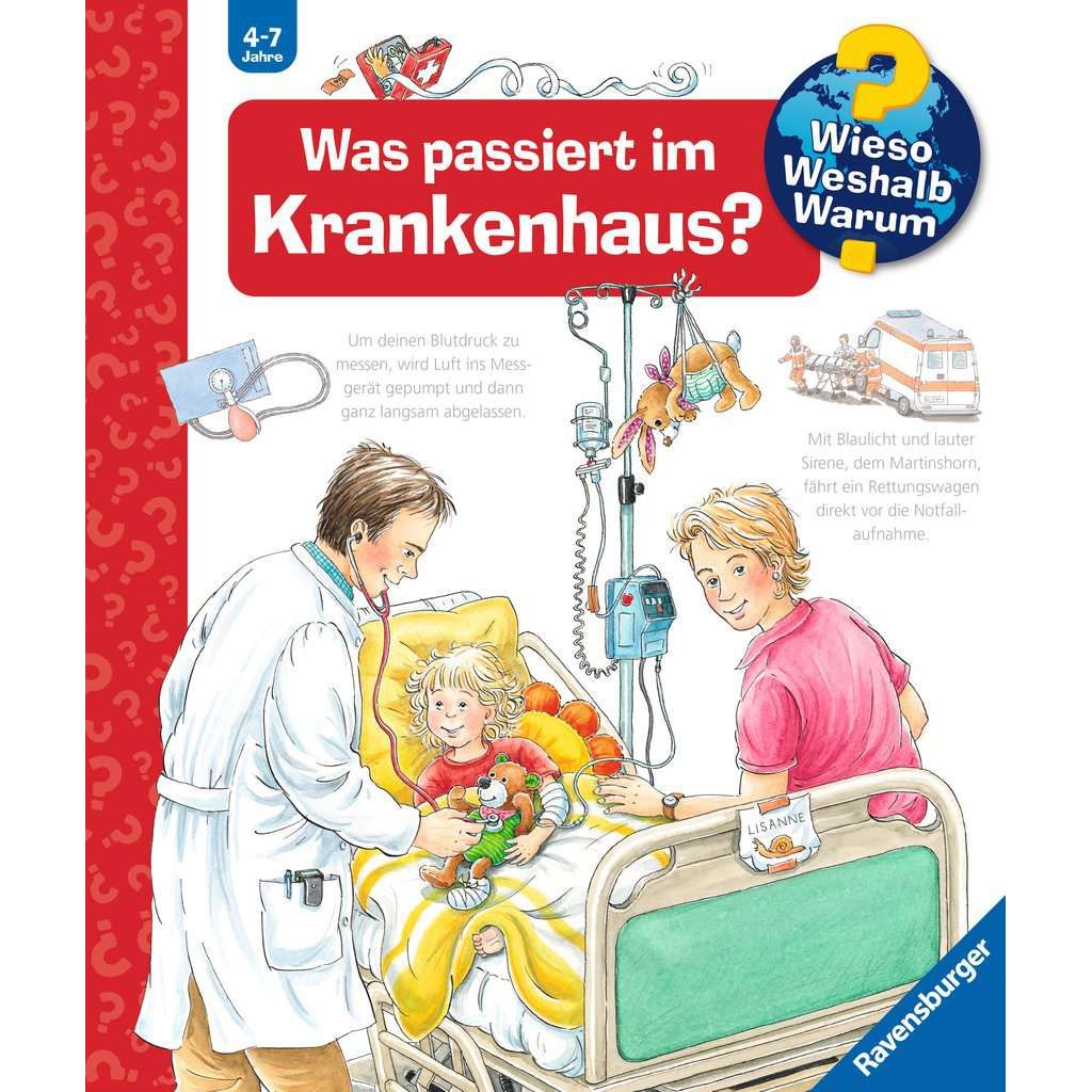 Ravensburger | Wieso? Weshalb? Warum?, Band 53: Was passiert im Krankenhaus?