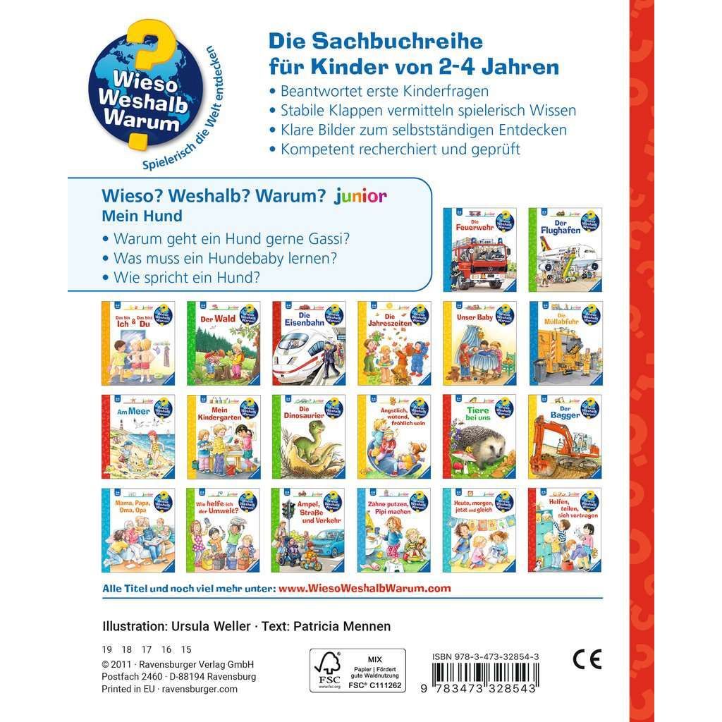 Ravensburger | Wieso? Weshalb? Warum? junior, Band 41: Mein Hund