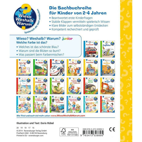 Ravensburger | Wieso? Weshalb? Warum? junior, Band 13: Welche Farbe ist das?