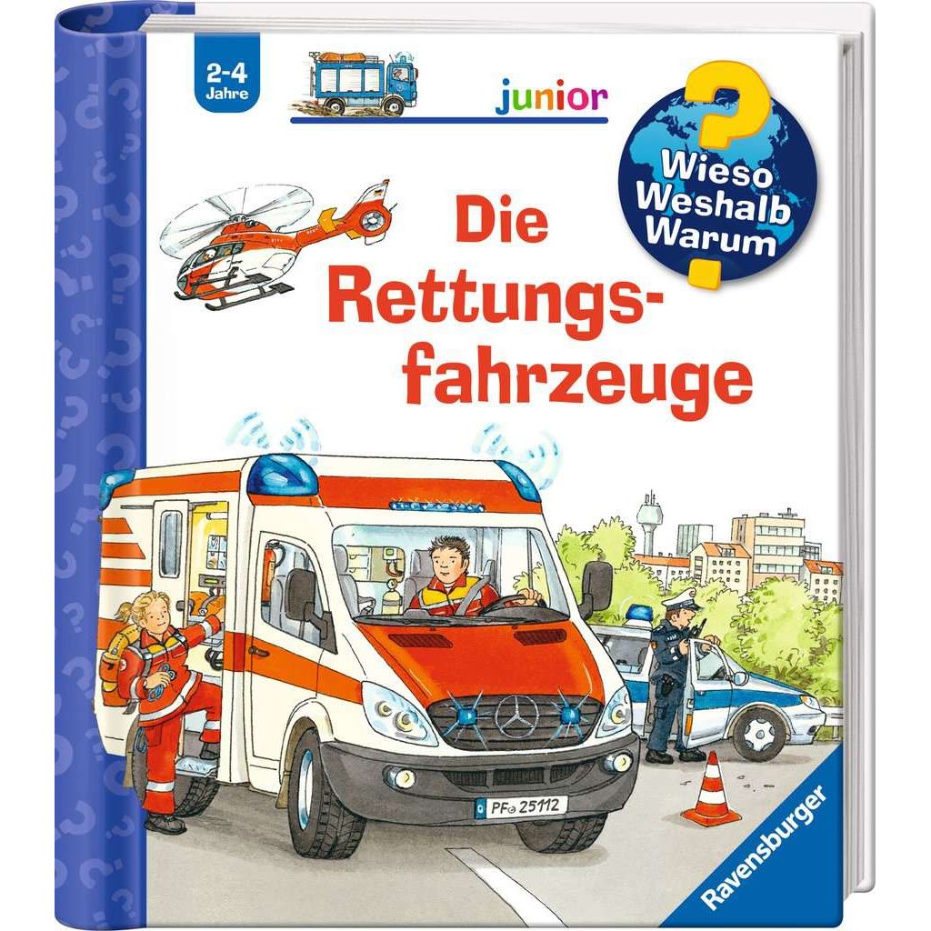 Ravensburger | Wieso? Weshalb? Warum? junior, Band 23: Die Rettungsfahrzeuge