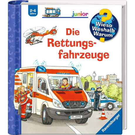 Ravensburger | Wieso? Weshalb? Warum? junior, Band 23: Die Rettungsfahrzeuge