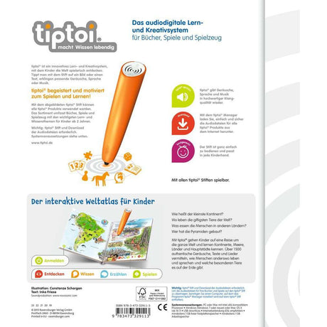 Ravensburger | tiptoi® Mein großer Weltatlas