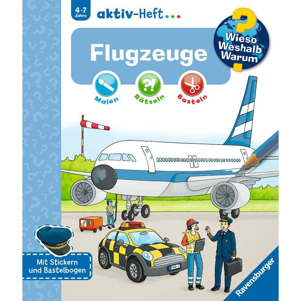 Ravensburger | Wieso? Weshalb? Warum? aktiv-Heft: Flugzeuge