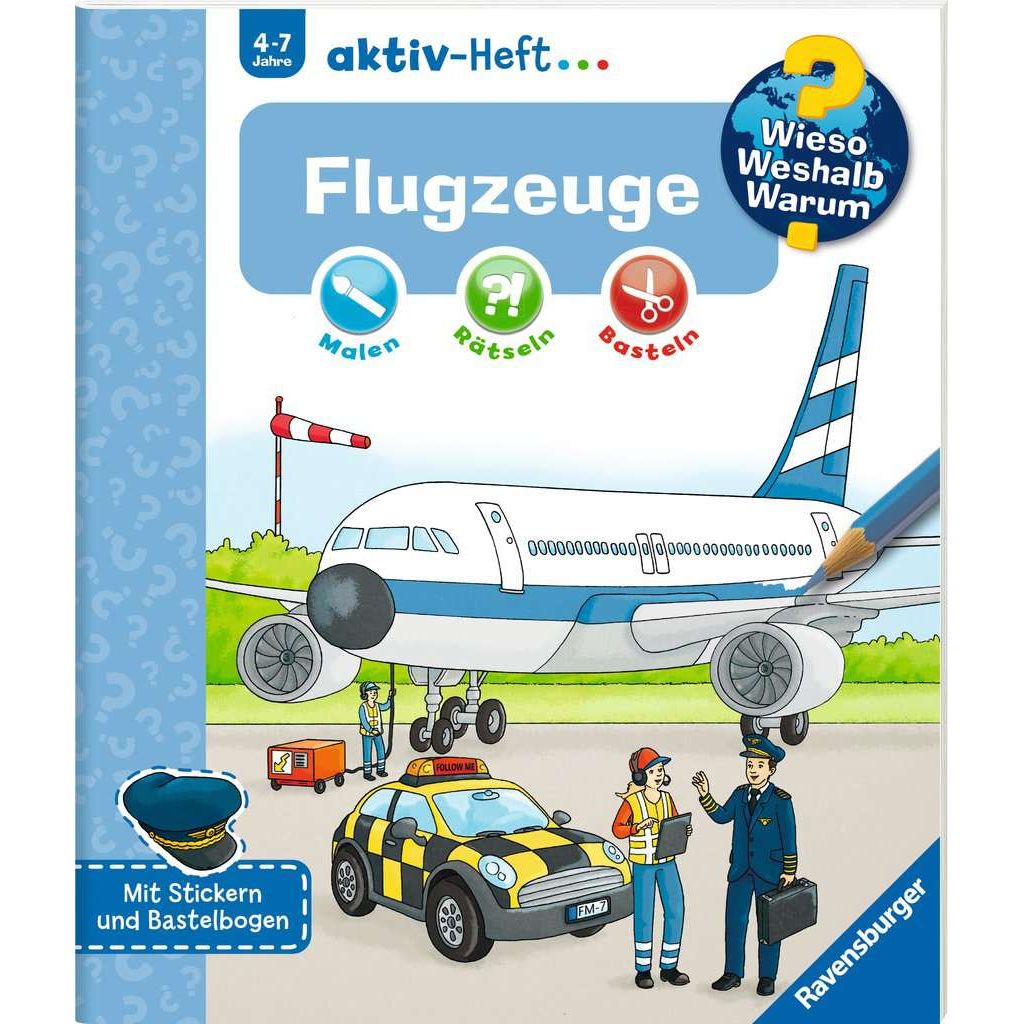 Ravensburger | Wieso? Weshalb? Warum? aktiv-Heft: Flugzeuge