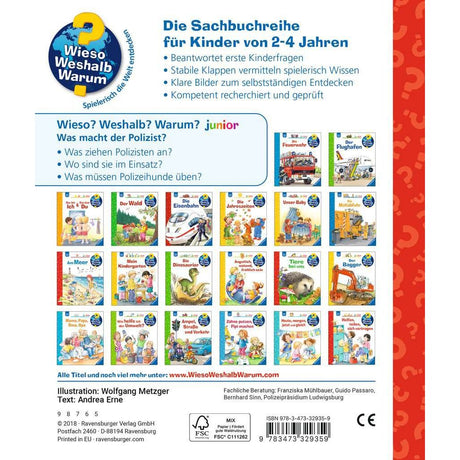 Ravensburger | Wieso? Weshalb? Warum? junior, Band 65: Was macht der Polizist?