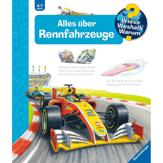 Ravensburger | Wieso? Weshalb? Warum?, Band 69: Alles über Rennfahrzeuge