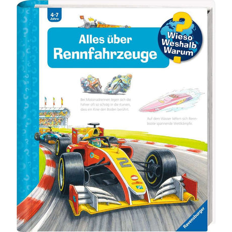Ravensburger | Wieso? Weshalb? Warum?, Band 69: Alles über Rennfahrzeuge