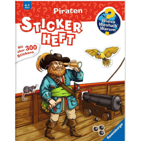 Ravensburger | Wieso? Weshalb? Warum? Stickerheft: Piraten