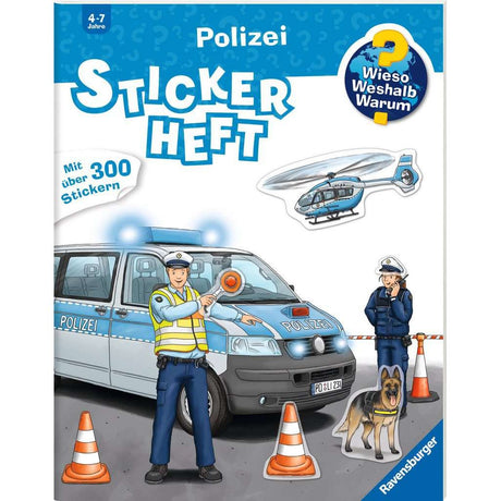 Ravensburger | Wieso? Weshalb? Warum? Stickerheft: Polizei