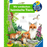 Ravensburger | Wieso? Weshalb? Warum?, Band 71: Wir entdecken heimische Tiere