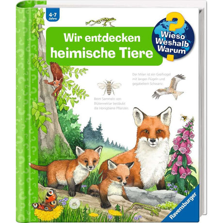Ravensburger | Wieso? Weshalb? Warum?, Band 71: Wir entdecken heimische Tiere
