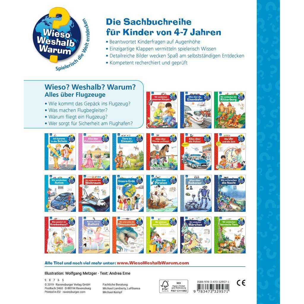 Ravensburger | Wieso? Weshalb? Warum?, Band 20: Alles über Flugzeuge