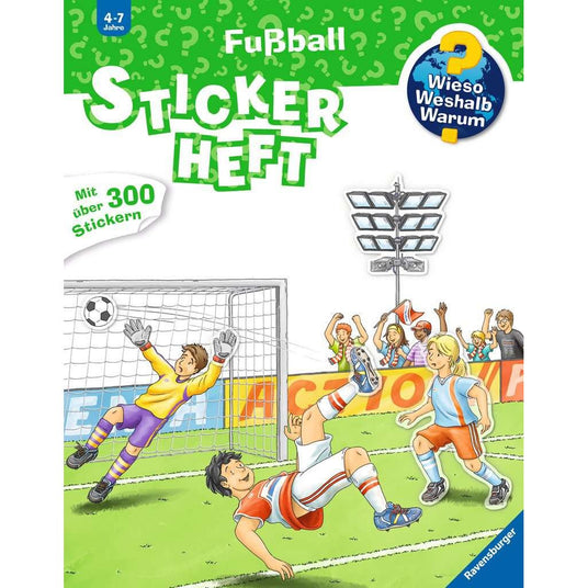 Ravensburger | Wieso? Weshalb? Warum? Stickerheft: Fußball