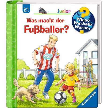 Ravensburger | Wieso? Weshalb? Warum? junior, Band 68: Was macht der Fußballer?